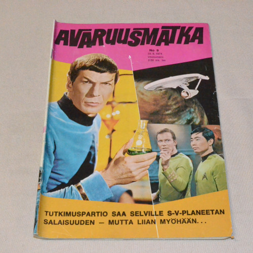 Avaruusmatka Star Trek 09 - 1974